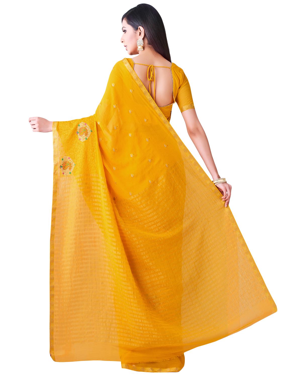 paisey kanjivaram saree with blouse - 16275581 - Zoom Image - 2