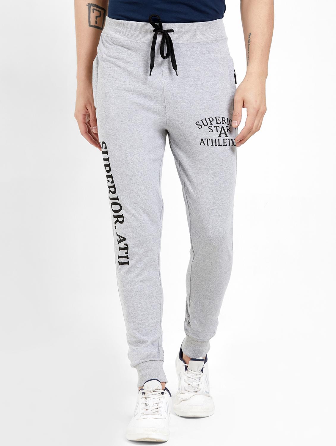 grey printed jogger - 16275879 - Zoom Image - 1