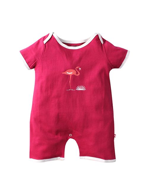 red cotton rompers - 16275912 - Standard Image - 1
