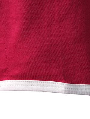 red cotton rompers - 16275912 - Standard Image - 3