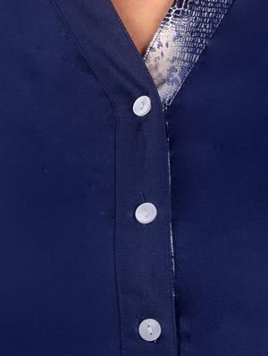 solid straight kurta - 16276014 - Standard Image - 4
