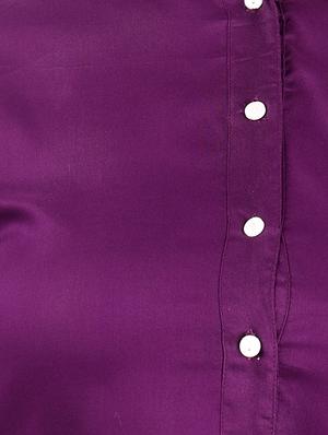 solid straight kurta - 16276020 - Standard Image - 4