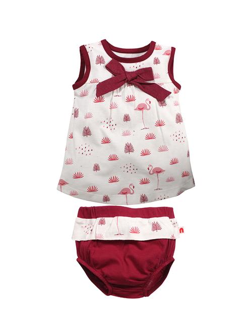 white cotton shorts set - 16276199 - Standard Image - 1