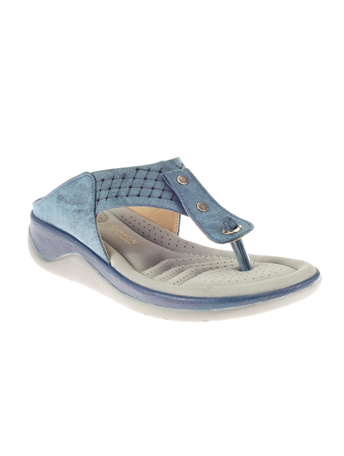 blue toe separator sandals - 16277811 - Zoom Image - 1