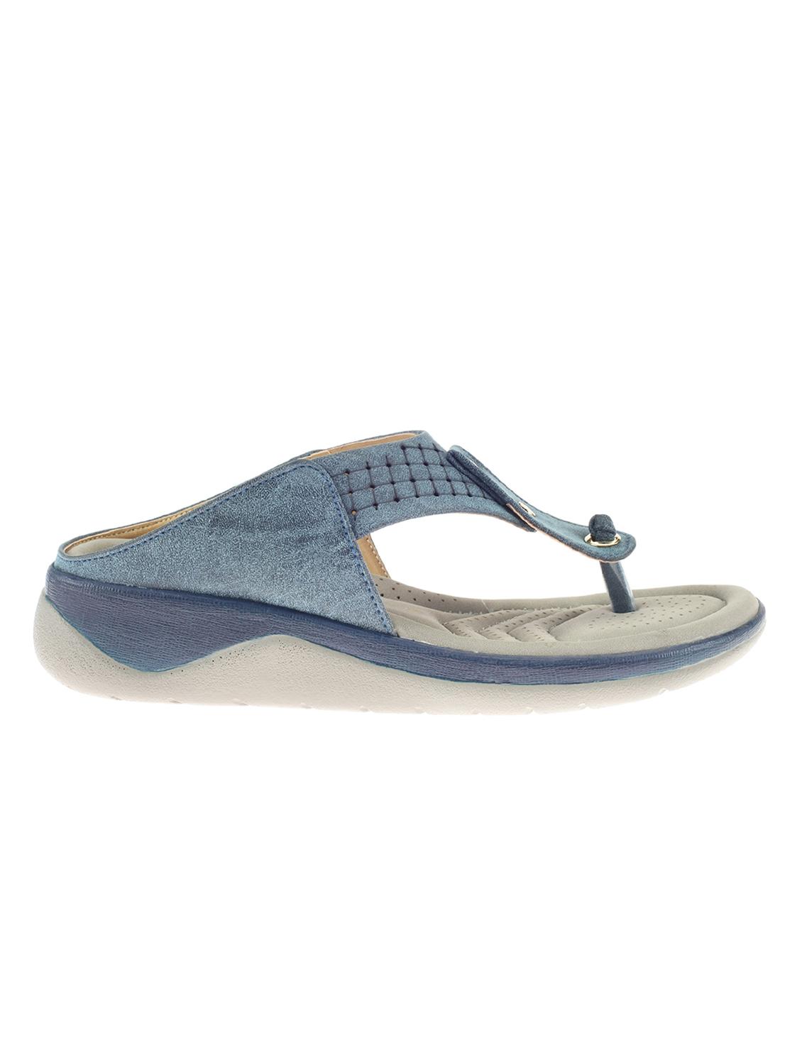blue toe separator sandals - 16277811 - Zoom Image - 2