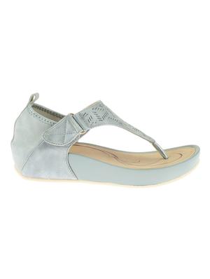 blue back strap sandals - 16277812 - Standard Image - 2
