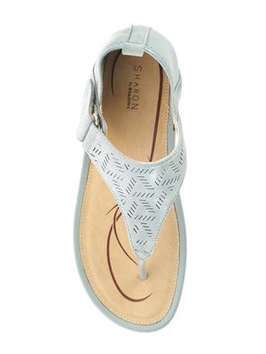 blue back strap sandals - 16277812 - Standard Image - 4