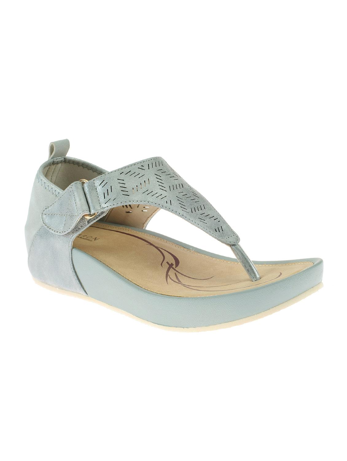 blue back strap sandals - 16277812 - Zoom Image - 1