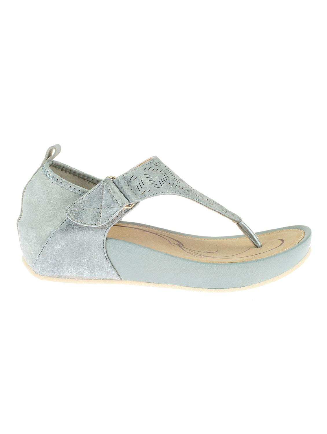 blue back strap sandals - 16277812 - Zoom Image - 2