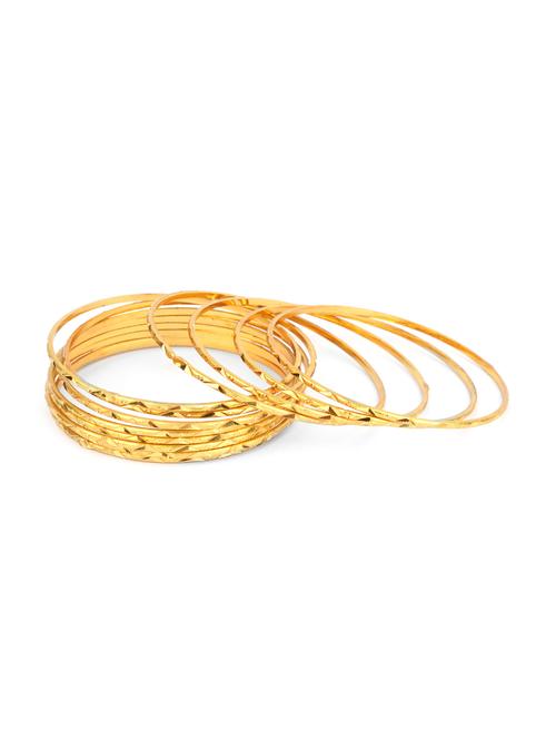 gold metal bangle - 16277948 - Standard Image - 1