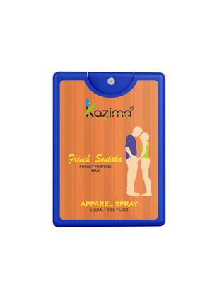 kazima pocket perfume for men, 20ml each(french sontaka,fresh cool,oud woody,royallondon,scentedsandalwood,silentman)(pack of 6) - 16278818 - Standard Image - 2