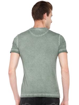 green all over print t-shirt - 16279810 - Standard Image - 3