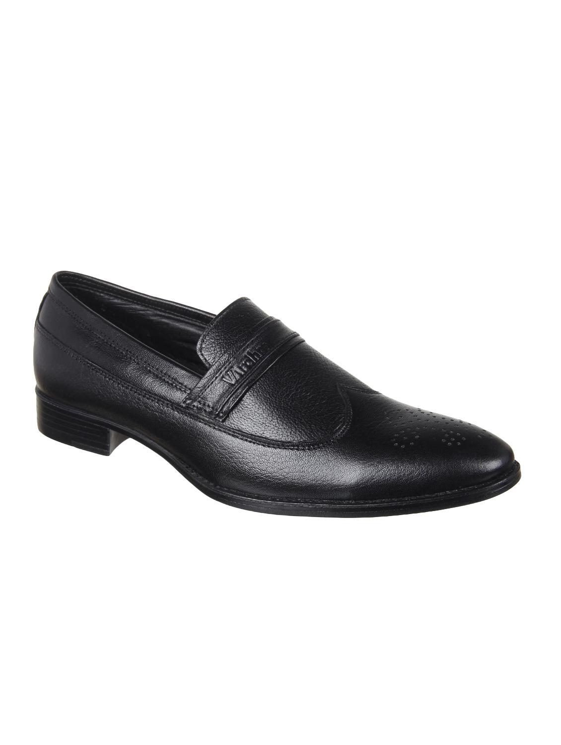 black leather slipons - 16280553 - Zoom Image - 1