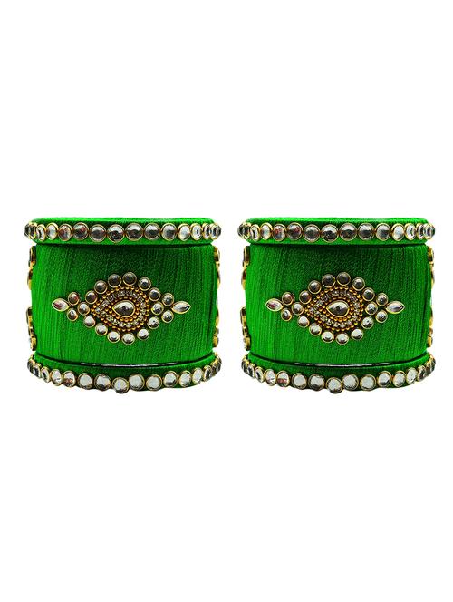 green plastic bangles - 16281368 - Standard Image - 1