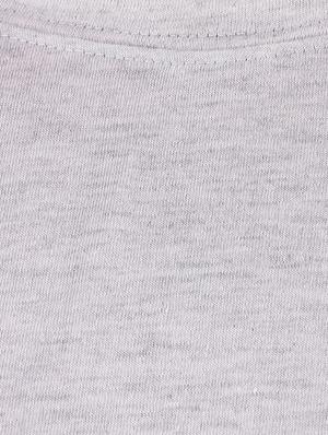 grey solid t-shirt - 16281866 - Standard Image - 4