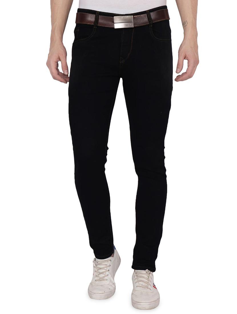 black denim plain jeans - 16282156 - Zoom Image - 1