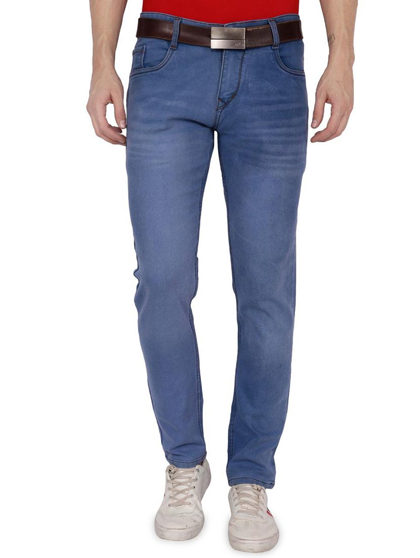 blue light washed jeans - 16282163 - Zoom Image - 1