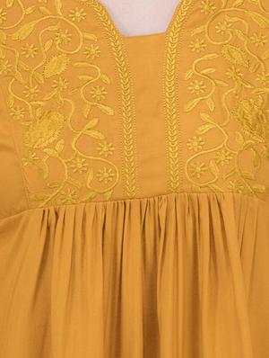 gather detail embroidered top - 16282548 - Standard Image - 5