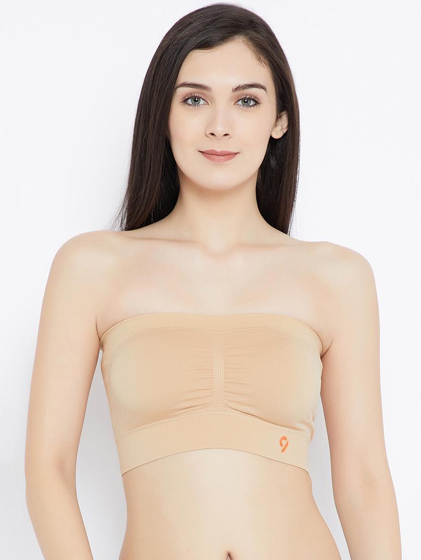ruched detail tube bra - 16284879 - Zoom Image - 1