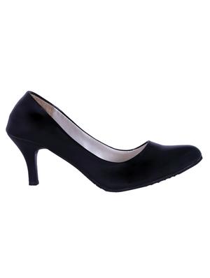 black slip on pumps - 16285072 - Standard Image - 2