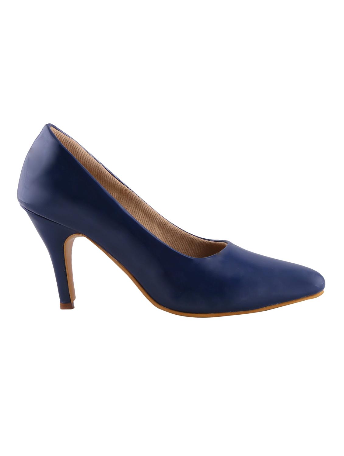navy blue slip on pumps - 16285077 - Zoom Image - 2