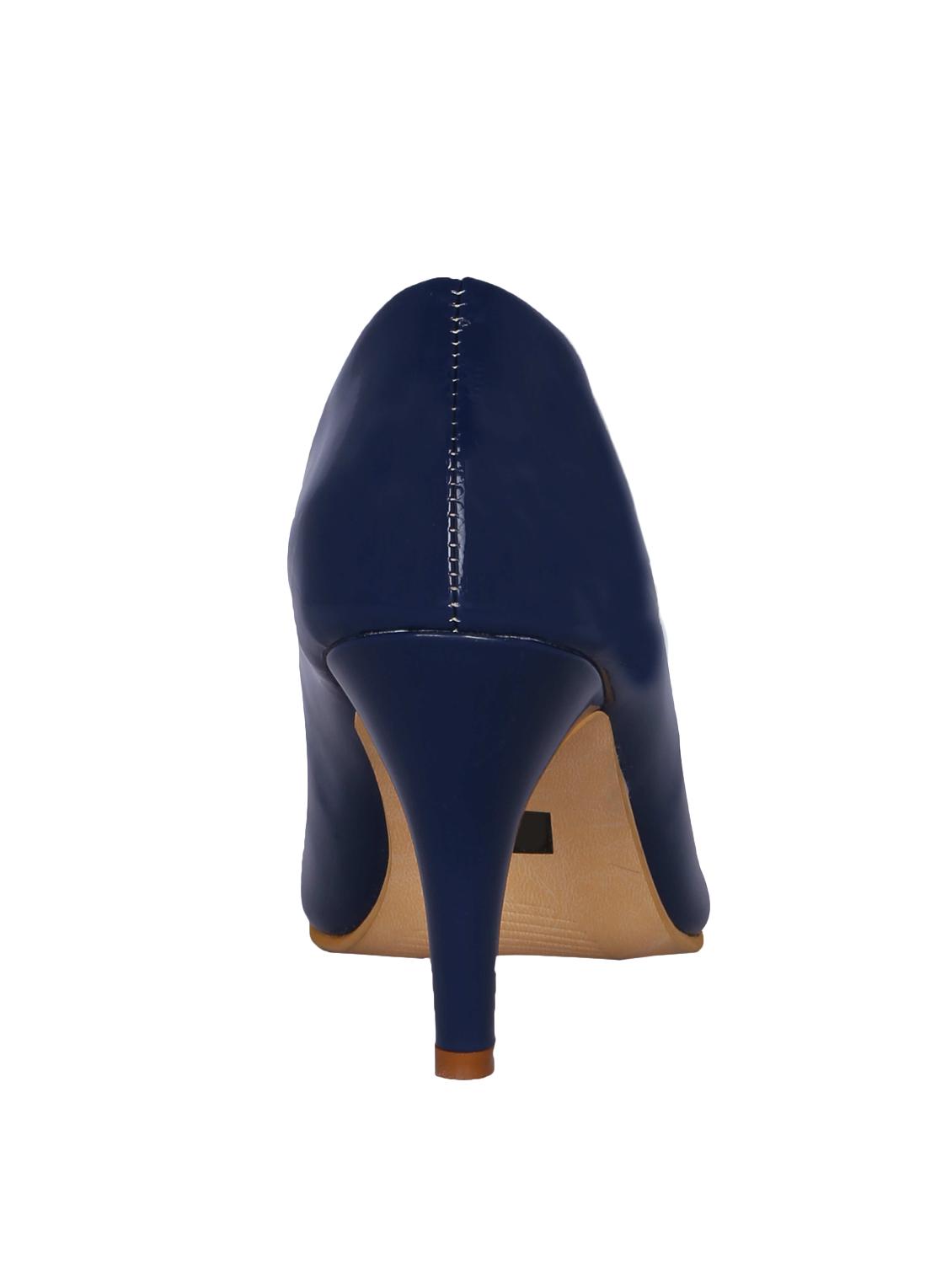 navy blue slip on pumps - 16285077 - Zoom Image - 3