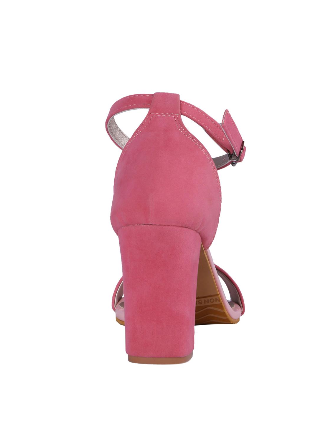 pink ankle strap sandals - 16285084 - Zoom Image - 3