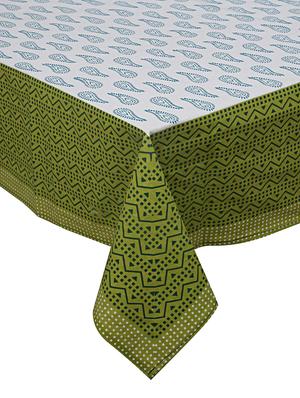 printed cotton 6 seater table cover - 16285438 - Standard Image - 2