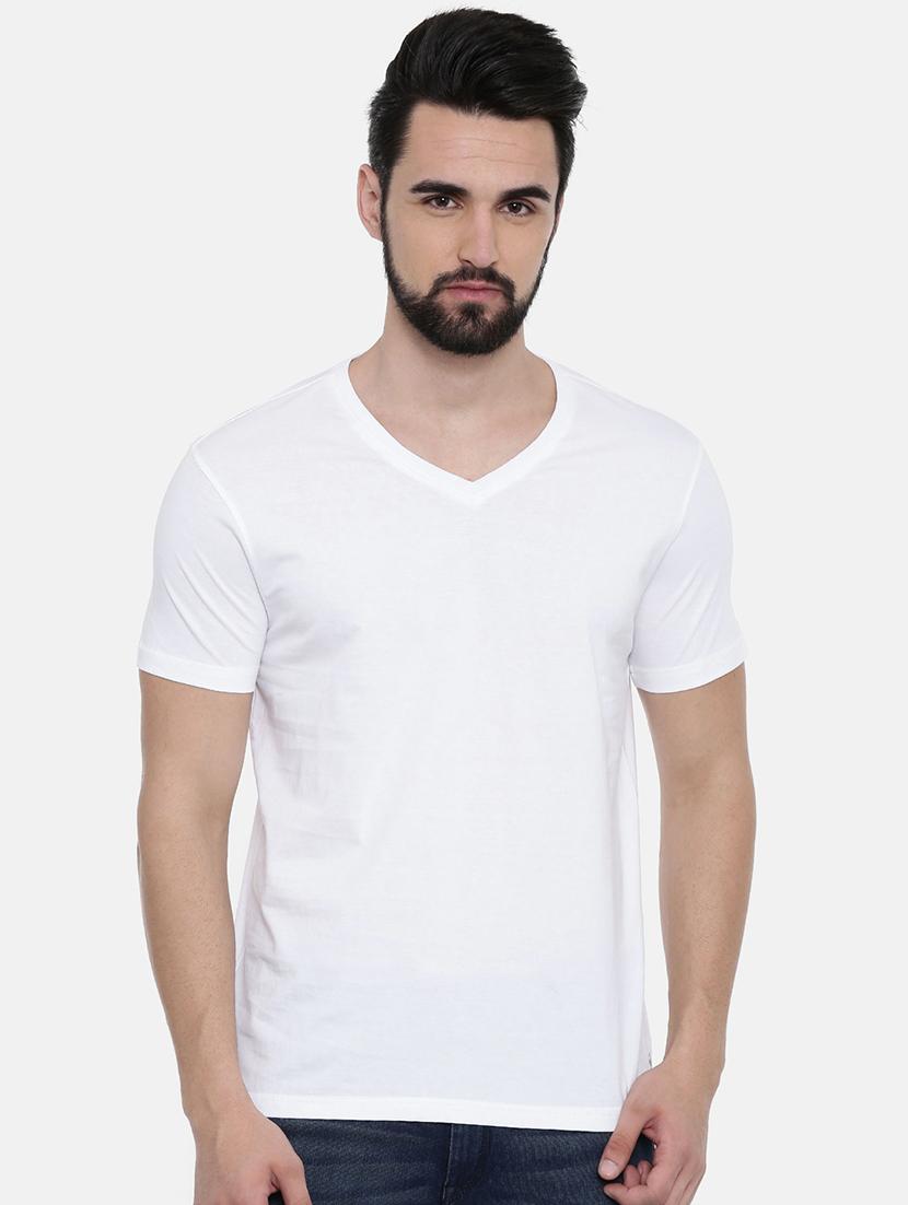 white solid tshirt - 16285664 - Zoom Image - 1