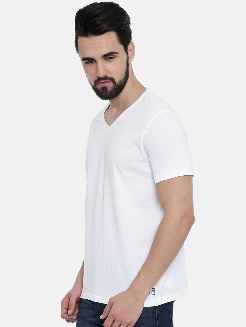 white solid tshirt - 16285664 - Zoom Image - 2