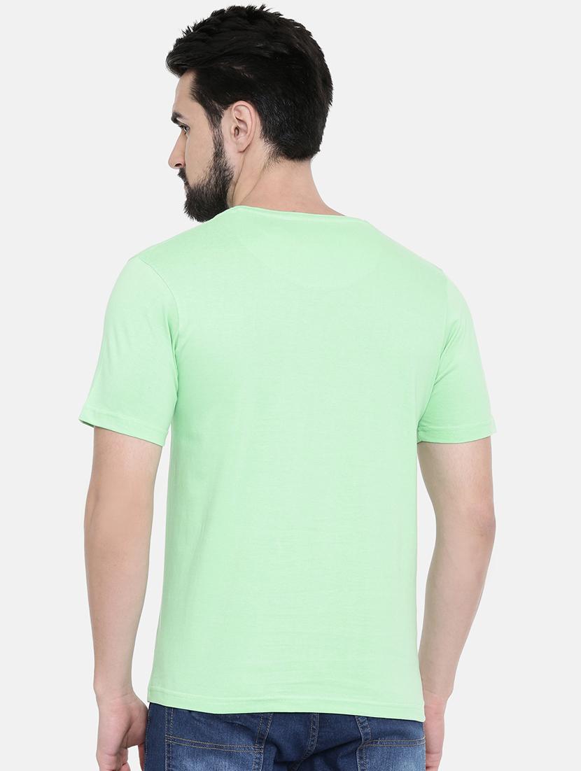 green solid t-shirt - 16285673 - Zoom Image - 3