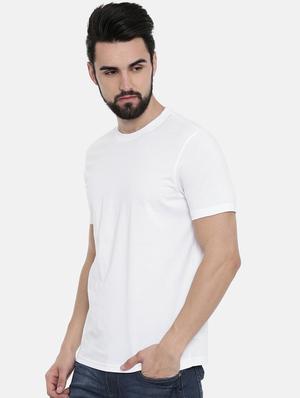 white solid t-shirt - 16285674 - Standard Image - 2