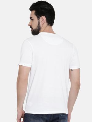 white solid t-shirt - 16285674 - Standard Image - 3