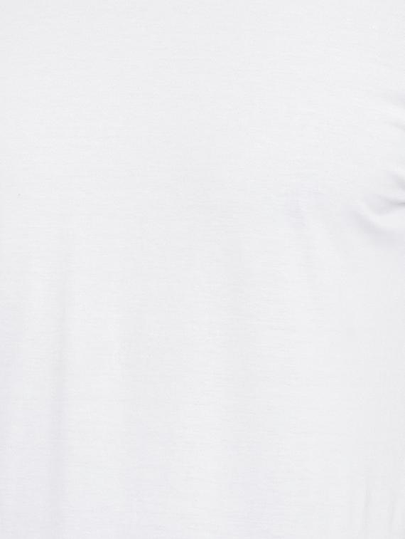 white solid t-shirt - 16285674 - Zoom Image - 5