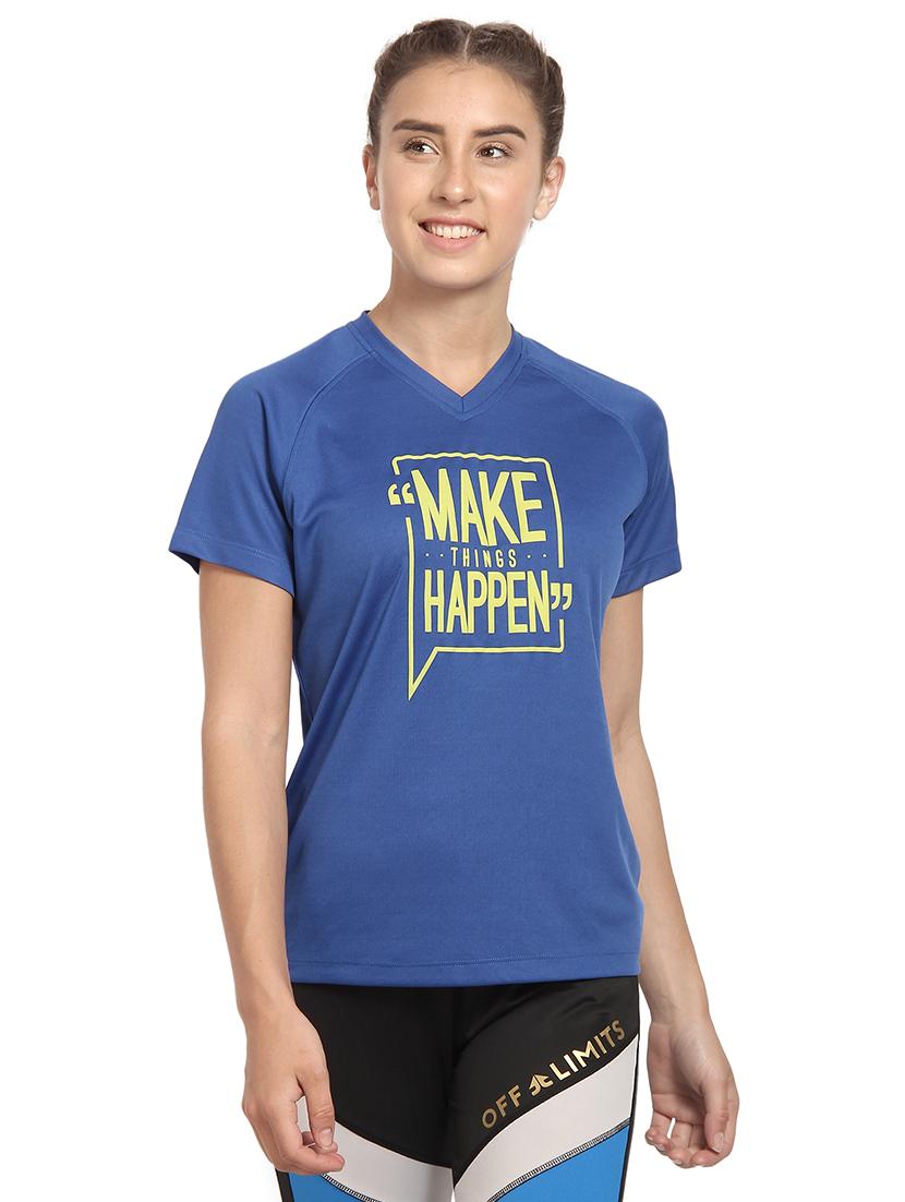 v neck graphic tee - 16285755 - Zoom Image - 1