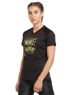 v neck graphic tee - 16285756 - Standard Image - 2