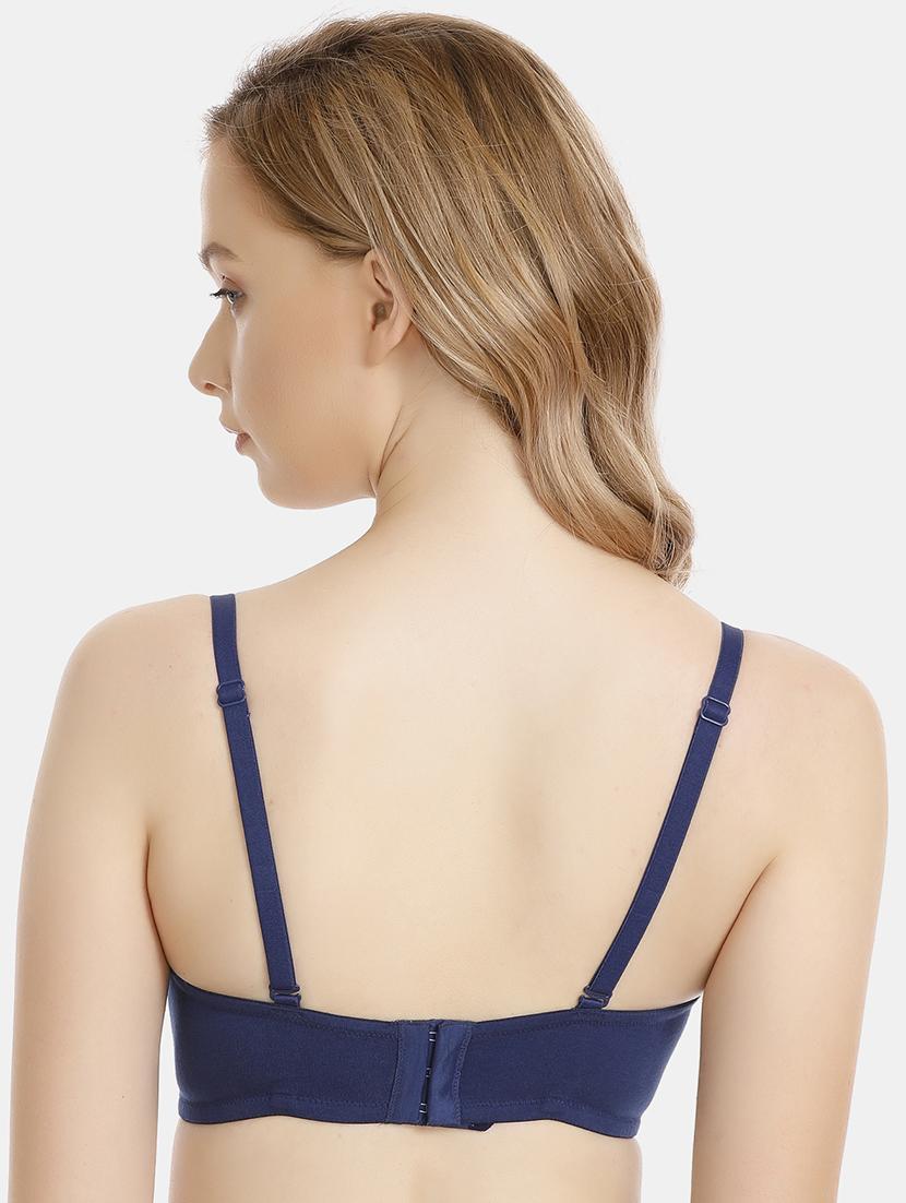 bow patch balconette bra - 16285821 - Zoom Image - 2