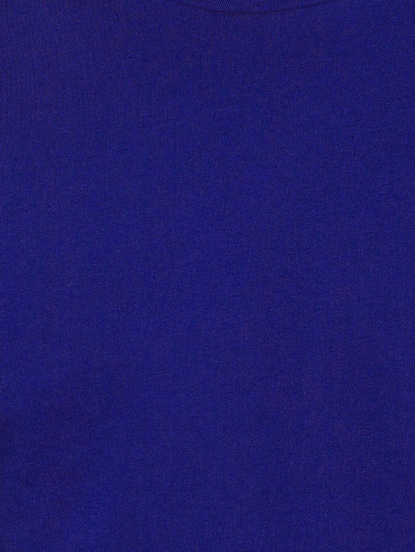 blue solid tshirt - 16286038 - Zoom Image - 4