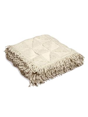 saral home soft cotton unique firki design tufted throw/ sofacover -140x210 cm - 16286955 - Standard Image - 2