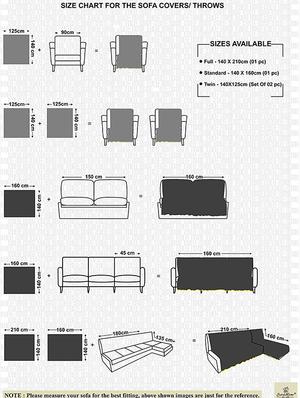 saral home soft cotton unique firki design tufted throw/ sofacover -140x210 cm - 16286955 - Standard Image - 6
