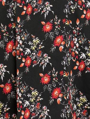 floral high rise flared skirt - 16287126 - Standard Image - 5