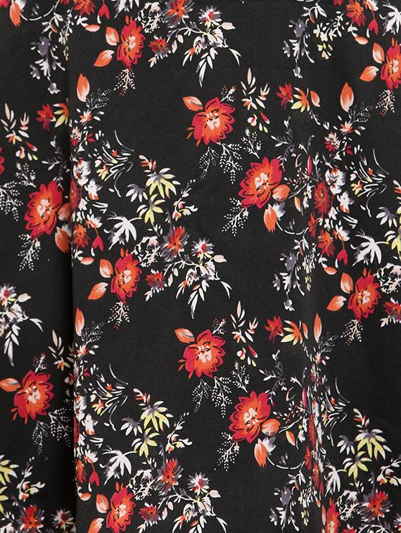floral high rise flared skirt - 16287126 - Zoom Image - 5