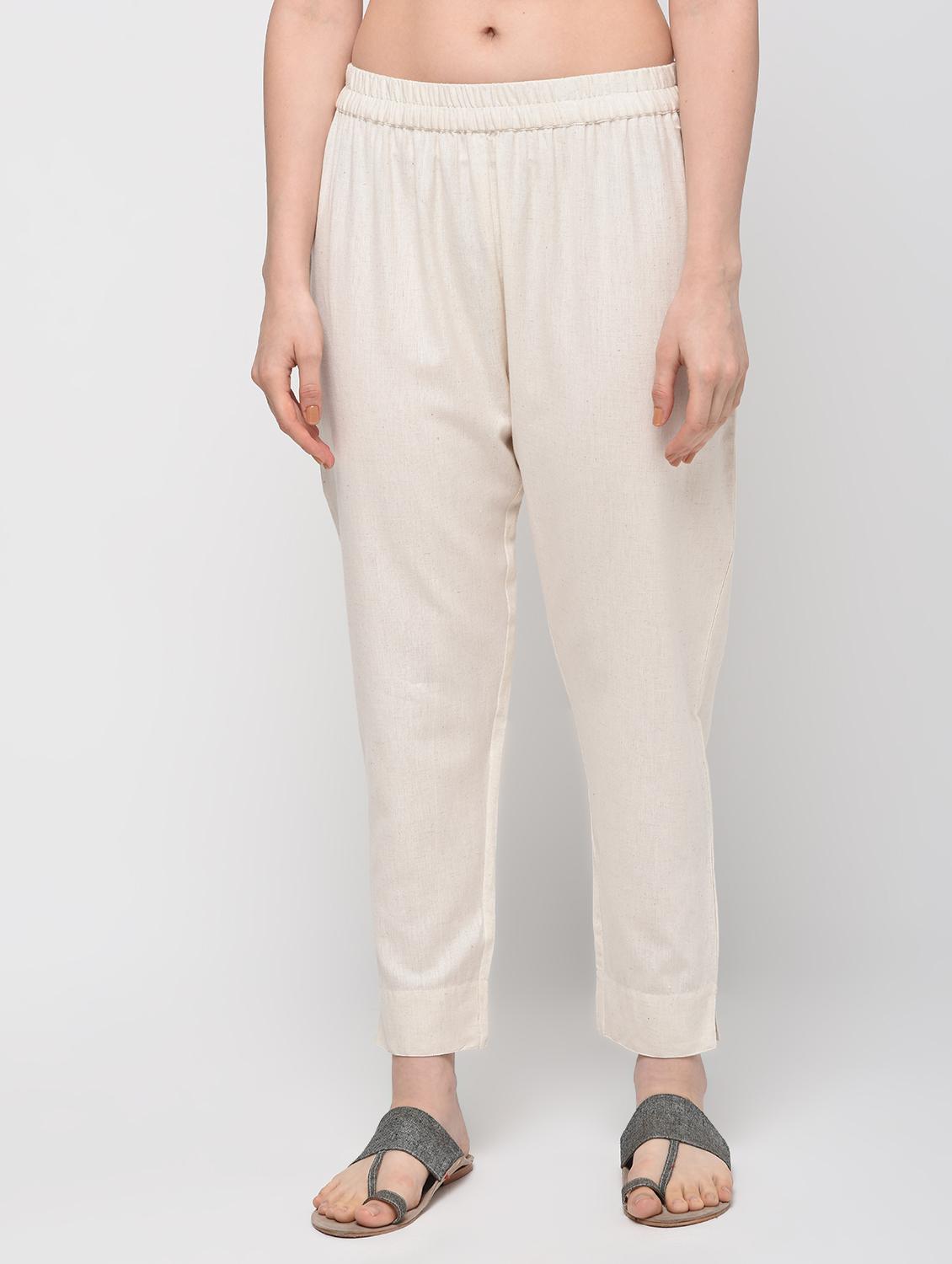 solid straight tapered pant - 16287403 - Zoom Image - 1
