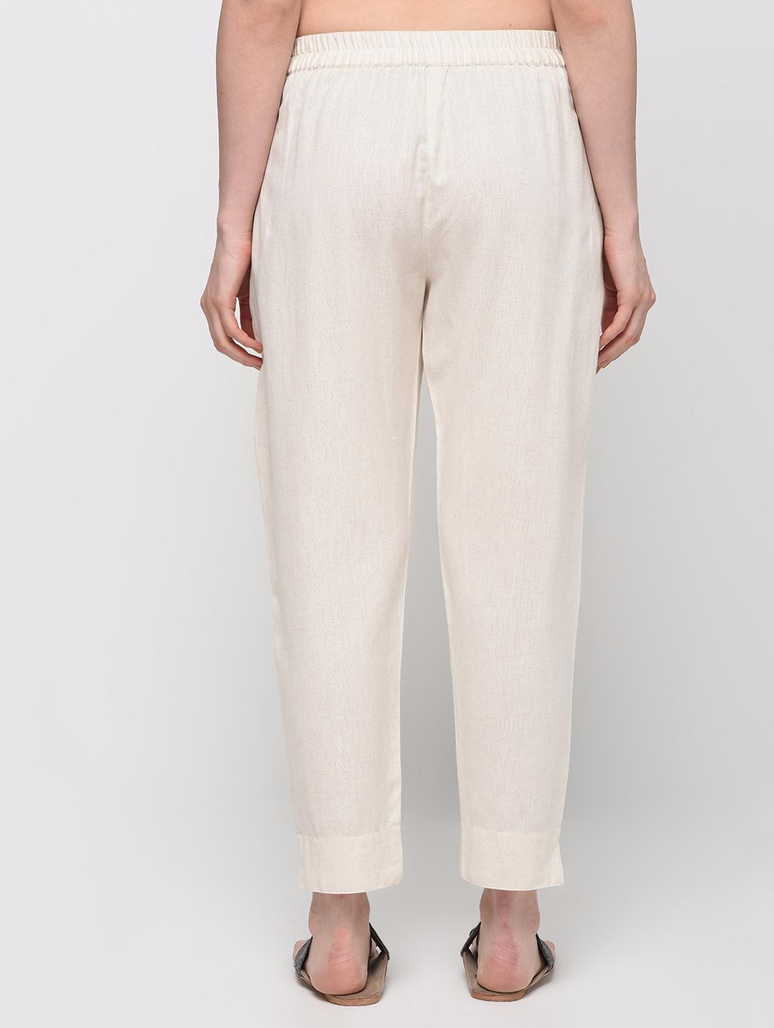 solid straight tapered pant - 16287403 - Zoom Image - 3