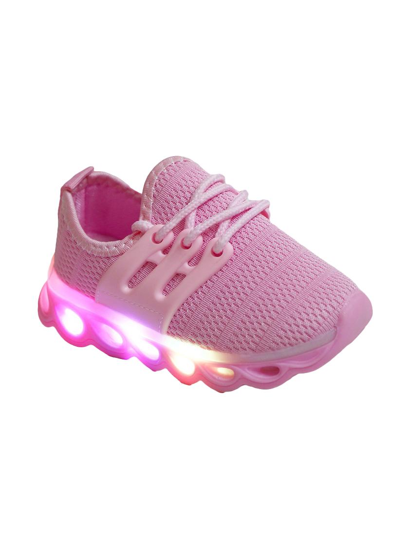 pink mesh sport shoes - 16287780 - Zoom Image - 1