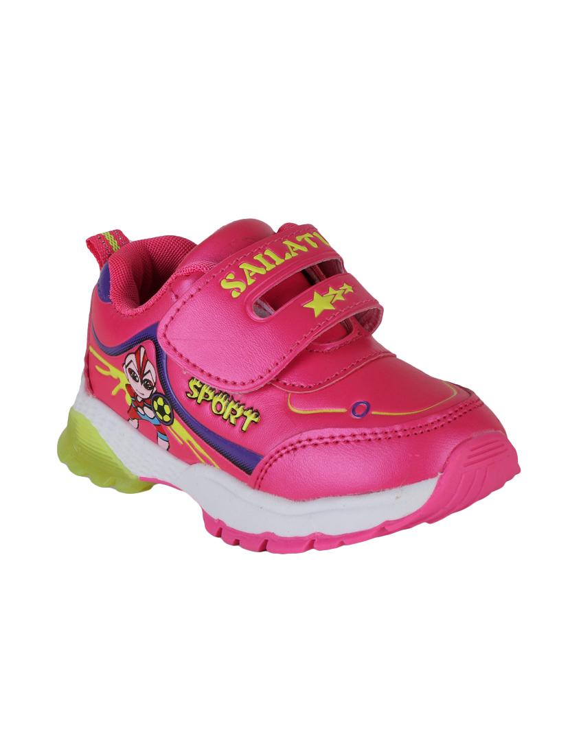 pink leatherette sport shoes - 16287788 - Zoom Image - 1
