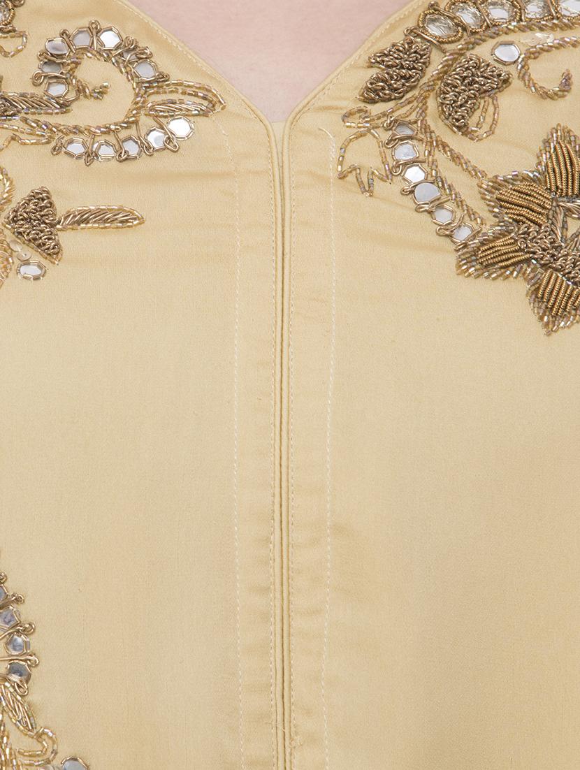 embellished layered kurta - 16288095 - Zoom Image - 4