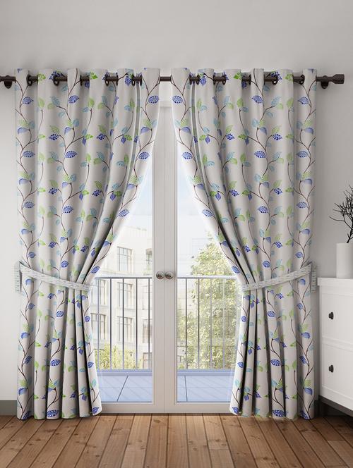 new plain door pack of 2 curtain - 16289008 - Very Small Image - 1