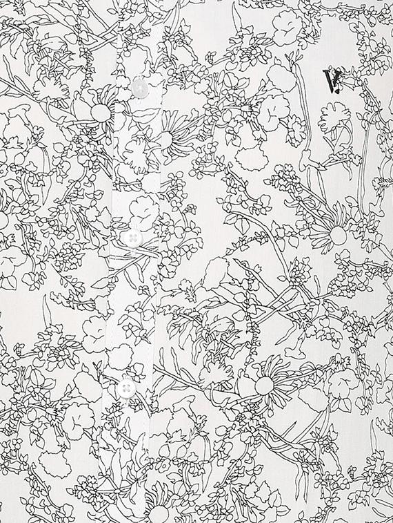 white printed casual shirt - 16289309 - Zoom Image - 4