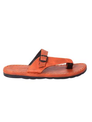 tan leatherette slip on slippers - 16289368 - Standard Image - 2